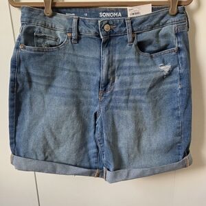 Sonoma Women's Blue Denim Shorts